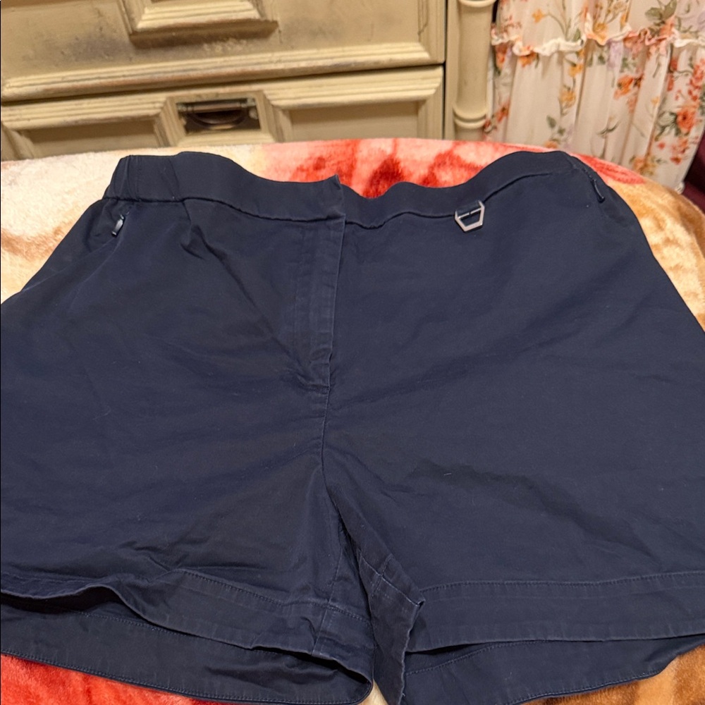 Classic Navy Women's Cargo Shorts